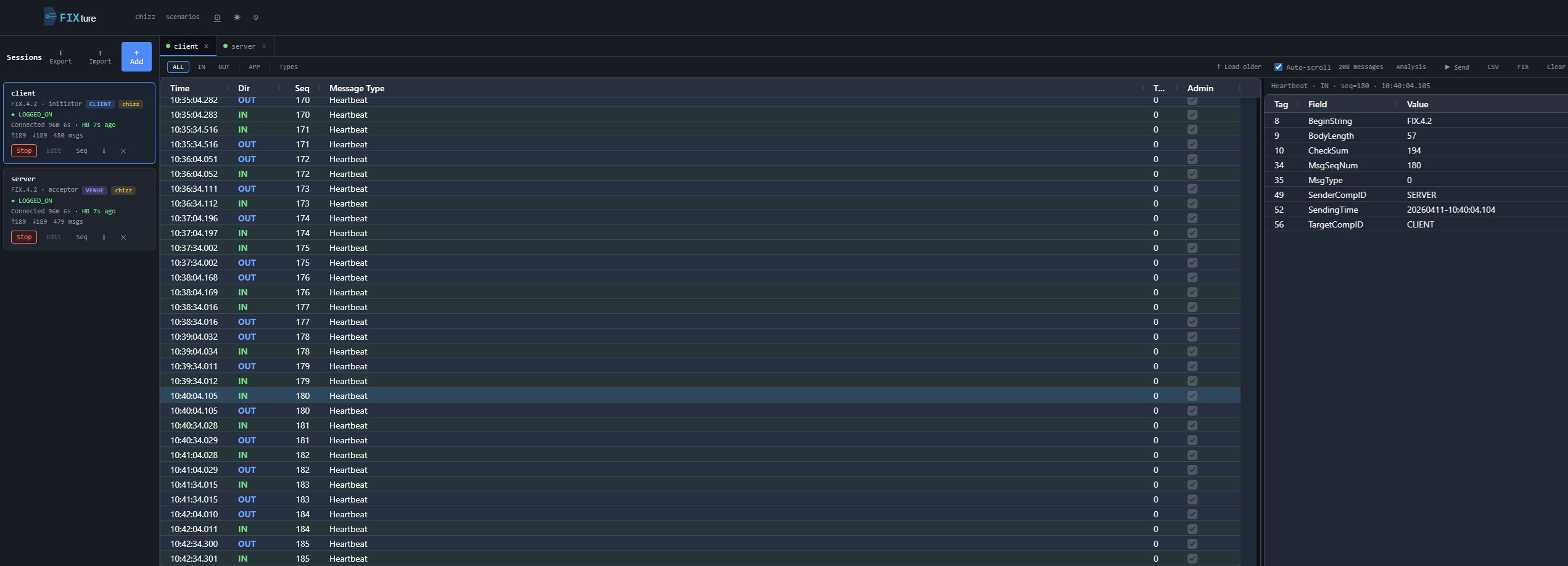 FIXture screenshot